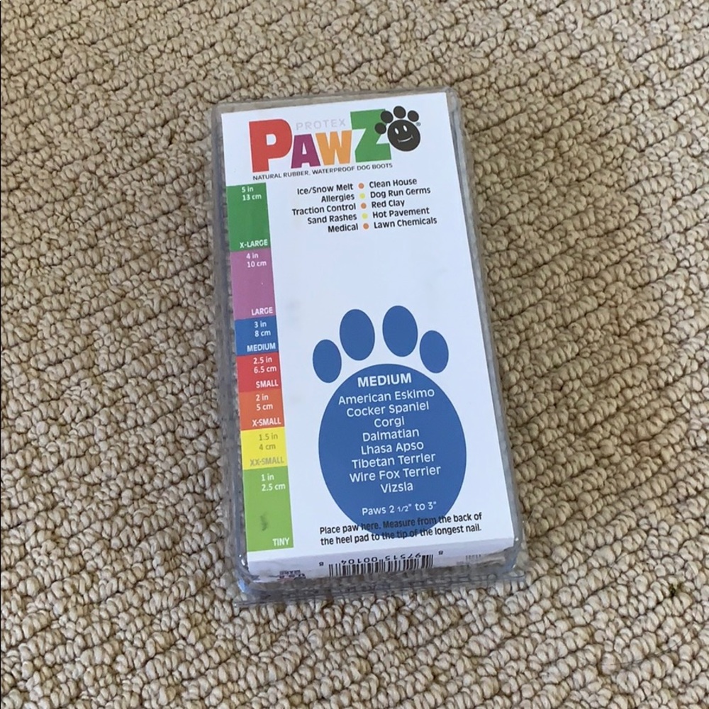 Pawz Dog Boots for snow or hot asphalt